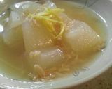 冬瓜とホタテ缶で作る　冷やし葛餡掛け煮作り方8写真