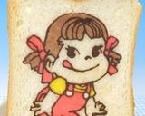 ペコちゃんトースト作り方20写真