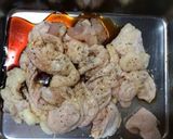 鶏皮の唐揚げ レモン塩シロップかけ作り方4写真