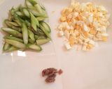 アンチョビアスパラのホットミモザサラダ作り方1写真