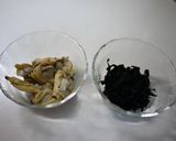 おウチ居酒屋☆アサリとワカメのぬた作り方1写真