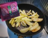 揚げない☆フライドポテト風　たらこ風味作り方5写真