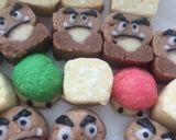 マリオ可愛いスノーボールキャラクッキー作り方39写真