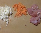 犬用 親子丼★作り方1写真