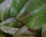 春キャベツと鶏肉の和ドレ炒め作り方5写真