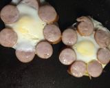 うずらでお花目玉焼き♡お弁当朝食に♪作り方3写真