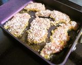 お弁当にお手軽レシピ♪むね肉のパン粉焼き作り方3写真
