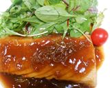 マグロステーキ・葱生姜ソースかけ作り方11写真