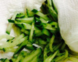 夏にぴったり 簡単 鶏皮と胡瓜の酢のもの作り方7写真