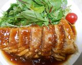 マグロステーキ・葱生姜ソースかけ作り方12写真