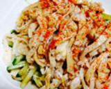 夏にぴったり 簡単 鶏皮と胡瓜の酢のもの作り方8写真