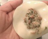 ツナ納豆の揚げしそ餃子作り方2写真