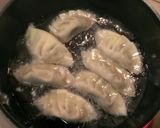 ツナ納豆の揚げしそ餃子作り方4写真