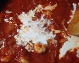 海老とベーコンのクリームパスタ作り方5写真