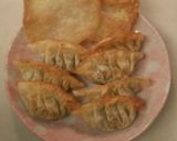 ツナ納豆の揚げしそ餃子作り方6写真