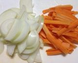 鶏胸肉と春キャベツのカシューナッツ炒め☆作り方2写真