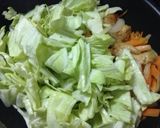 鶏胸肉と春キャベツのカシューナッツ炒め☆作り方8写真