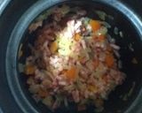レンジ☆ひき肉納豆の甘辛炒め丼作り方4写真