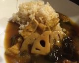 ★和風わかめカレー★作り方5写真