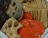 角麩の炊き合わせ作り方20写真