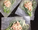＊春菊と桜海老のサクサクかき揚げ＊作り方4写真