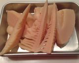 たけのこのジェノバ味てんぷら作り方1写真