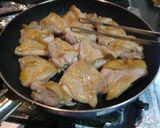 圧力鍋で、絶品　鶏肉の赤ワイン煮作り方4写真