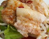 簡単♪豚バラ肉で蒸しトン甘ピリ辛タレ♪作り方5写真