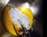 イチゴとラムレーズンのロールケーキ作り方5写真