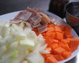 味付けは和ドレ！　簡単炊き込みピラフ作り方1写真