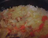 味付けは和ドレ！　簡単炊き込みピラフ作り方3写真