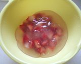 ゆずれもん風味✿苺の葛まんじゅう✿作り方8写真