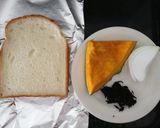 ＊かぼちゃトースト＊作り方1写真