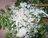 水菜と三つ葉とえびのかき揚げ作り方3写真