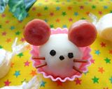 お弁当にシリコンカップのねずみちゃん♪作り方8写真