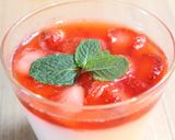 超簡単！桂花陳酒シロップ入り「杏仁豆腐」作り方7写真
