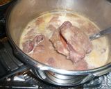 圧力鍋で、絶品　鶏肉の赤ワイン煮作り方10写真