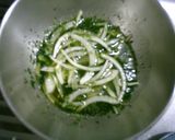 ♯にら好き限定♯にら醤油の冷たいスパ!!作り方4写真