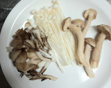 ３種きのこの旨味たっぷりおにぎり作り方1写真