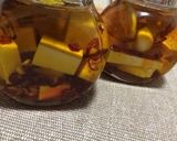 チーズのオリーブオイル漬け＊オイルソース作り方4写真