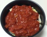 白菜とベーコンのトマトソース煮作り方4写真