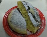 手鍋で！油引かずに厚焼きホットケーキ作り方9写真