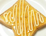 朝食*ブランチに♡たまごマヨトースト☺作り方5写真