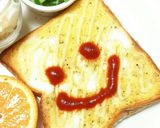 朝食*ブランチに♡たまごマヨトースト☺作り方6写真