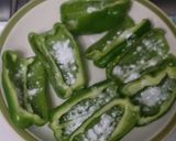 肉詰めの中のピーマン作り方1写真