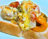 焼き野菜でマッシュルームのチーズ焼き作り方4写真