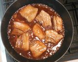 豪華！豚バラブロック肉ときのこの洋風煮作り方5写真