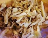 香りとうま味が最高☆舞茸と鶏肉の卵とじ作り方2写真
