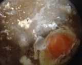 簡単♡節約ランチ♡肉じゃがの汁たま丼作り方1写真