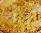 香りとうま味が最高♪舞茸と鶏肉の卵とじ作り方5写真